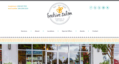 Desktop Screenshot of beehivesalon.com